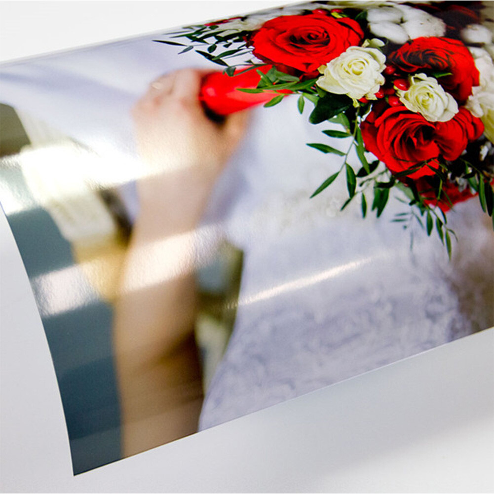 Poster Paper Paper Inkjet Printer White Finish Semi-Glossy 54″x150ft. 7.8oz