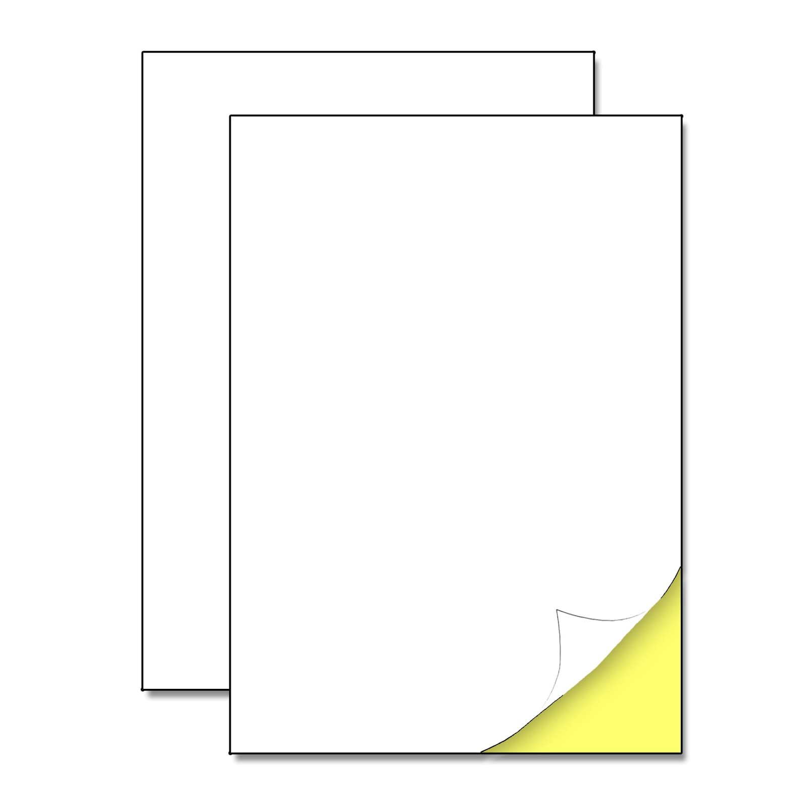 150 Sheets Sticker Paper for Printing A4, Labels Self Adhesive Printable Ba…