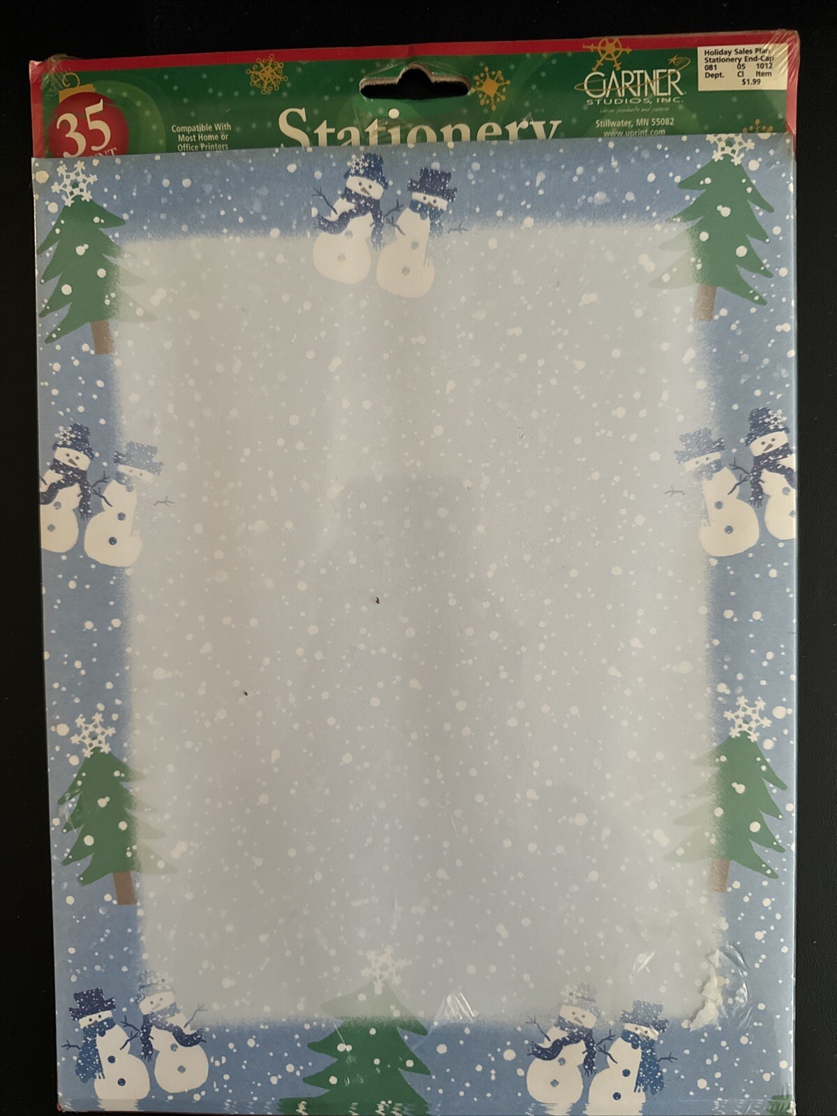 Gartner Snowman Printer Paper 35 Sheets (bx6)