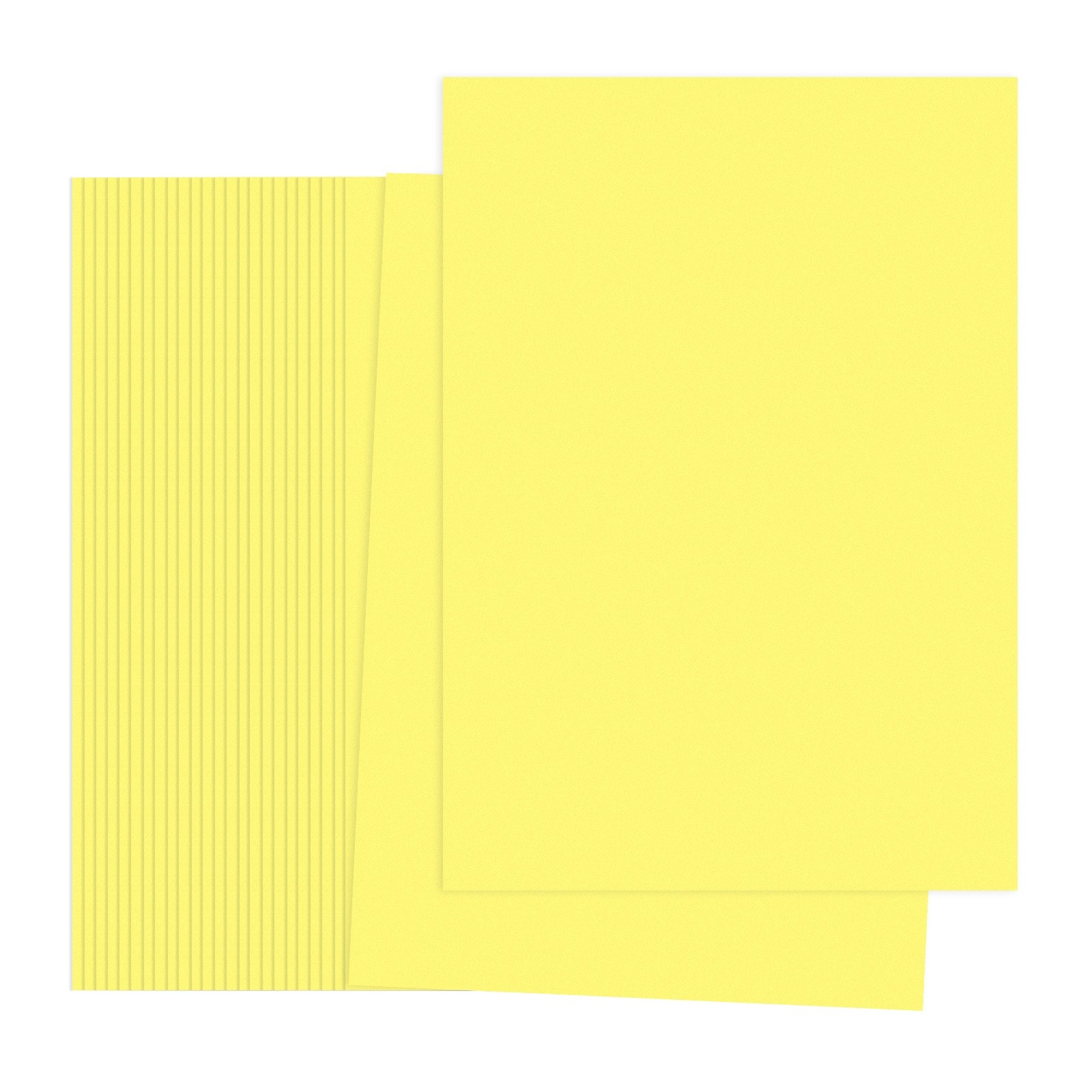 Bright Yellow Copy Paper, 50 Sheets 11.7×8.3″ A4 70gsm