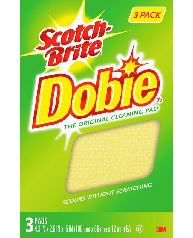 Scotch-Brite 3PK Dobie Cleaning Pad