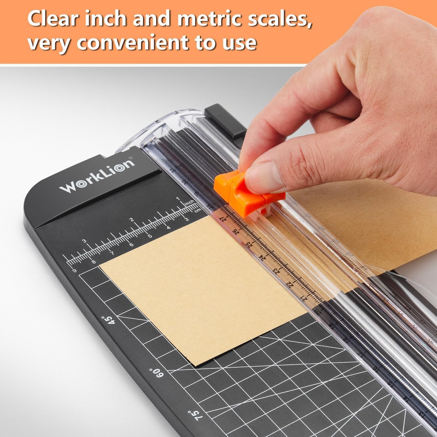 Small Paper Trimmer, Portable Paper Cutter for Label, Origami, Card, Photo,