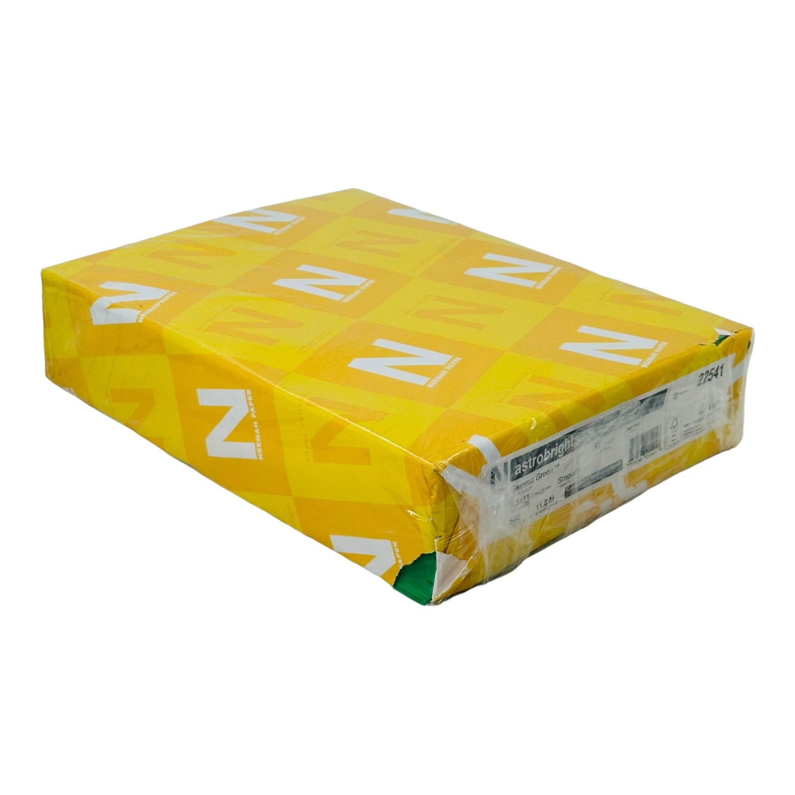500 Sheets Neenah Astrobrights Gamma Green Copy Paper Text 8.5″ x 11″ 24lb