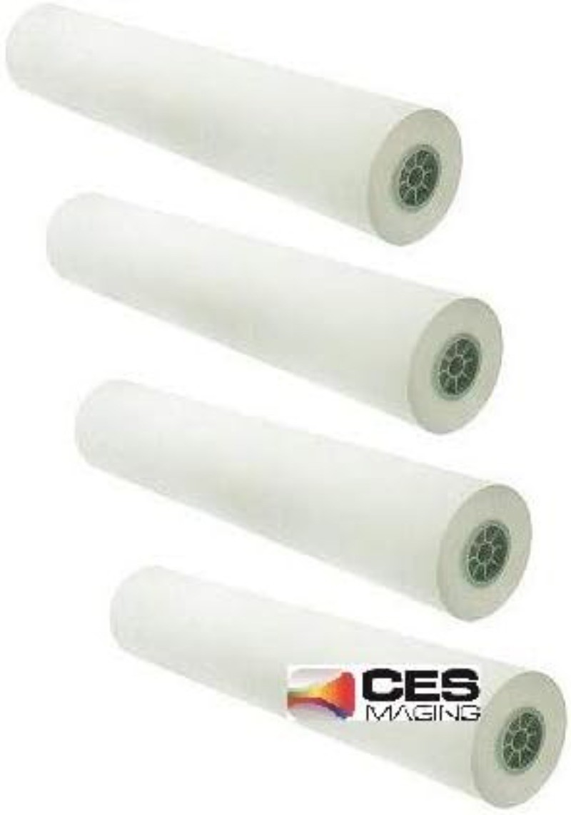 4 Rolls 24×150 20Lb Bond Paper 2″core For use in HP Designjet Inkjet Plotters