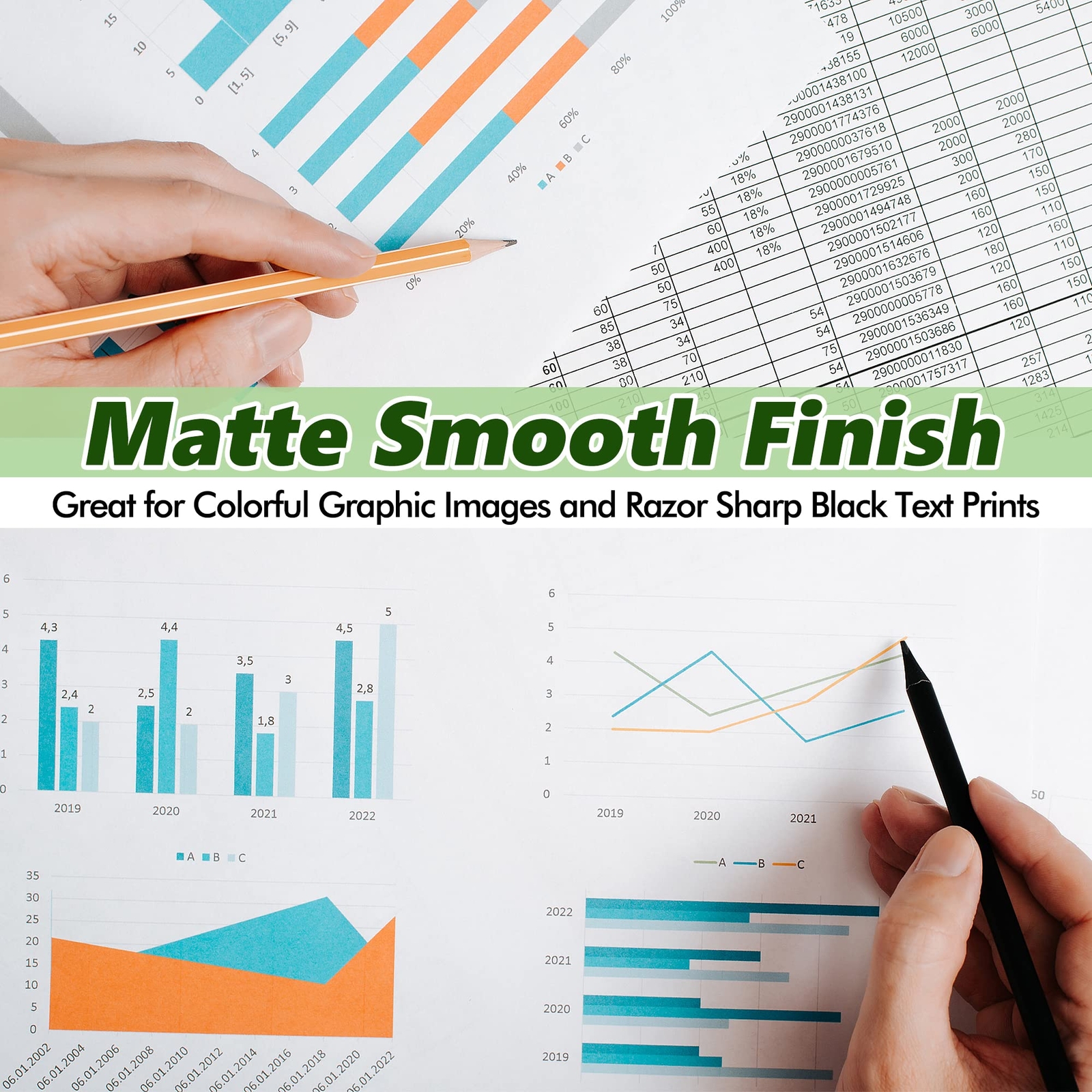 Koala Matte Heavyweight Photo Paper 11×17 Double-Sided 250gsm 50 Sheets