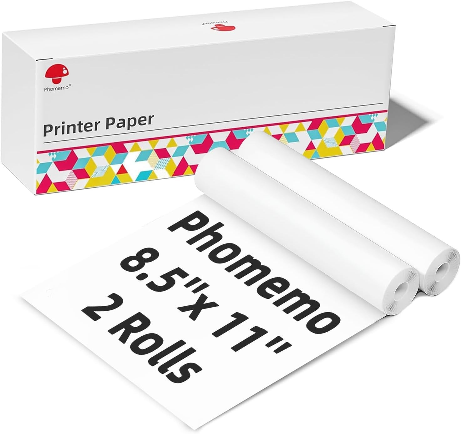 M832 M834 Portable Printer US Letter Thermal Paper 8.5” x 11” Thermal Roll