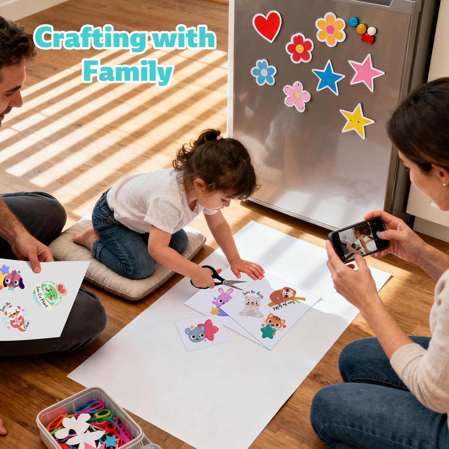 Vinyl Sticker Paper for Inkjet Printer, 40 Sheets 8.5″ X11” Matte Self-Adhesive