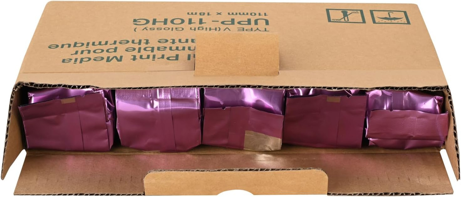 Compatible UPP-110HG 5 Rolls Ultrasound Thermal Print Paper,High Gloss Ultrasoun