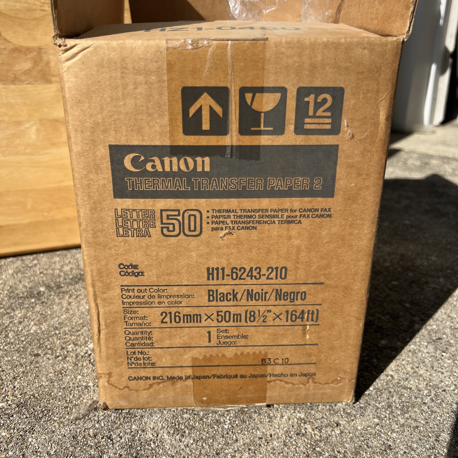 Canon Thermal Transfer Paper 2 (H11-6243-210)
