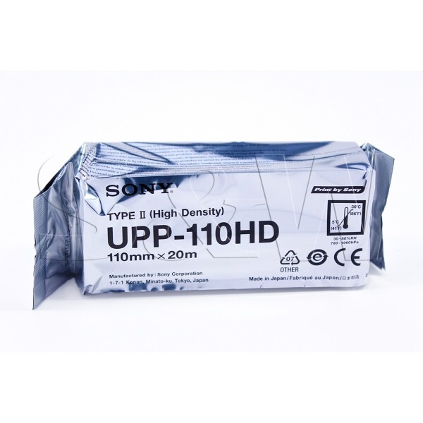 SONY UPP-110HD Premium Thermal Printer Paper – Genuine SONY – Single Rolls (1)