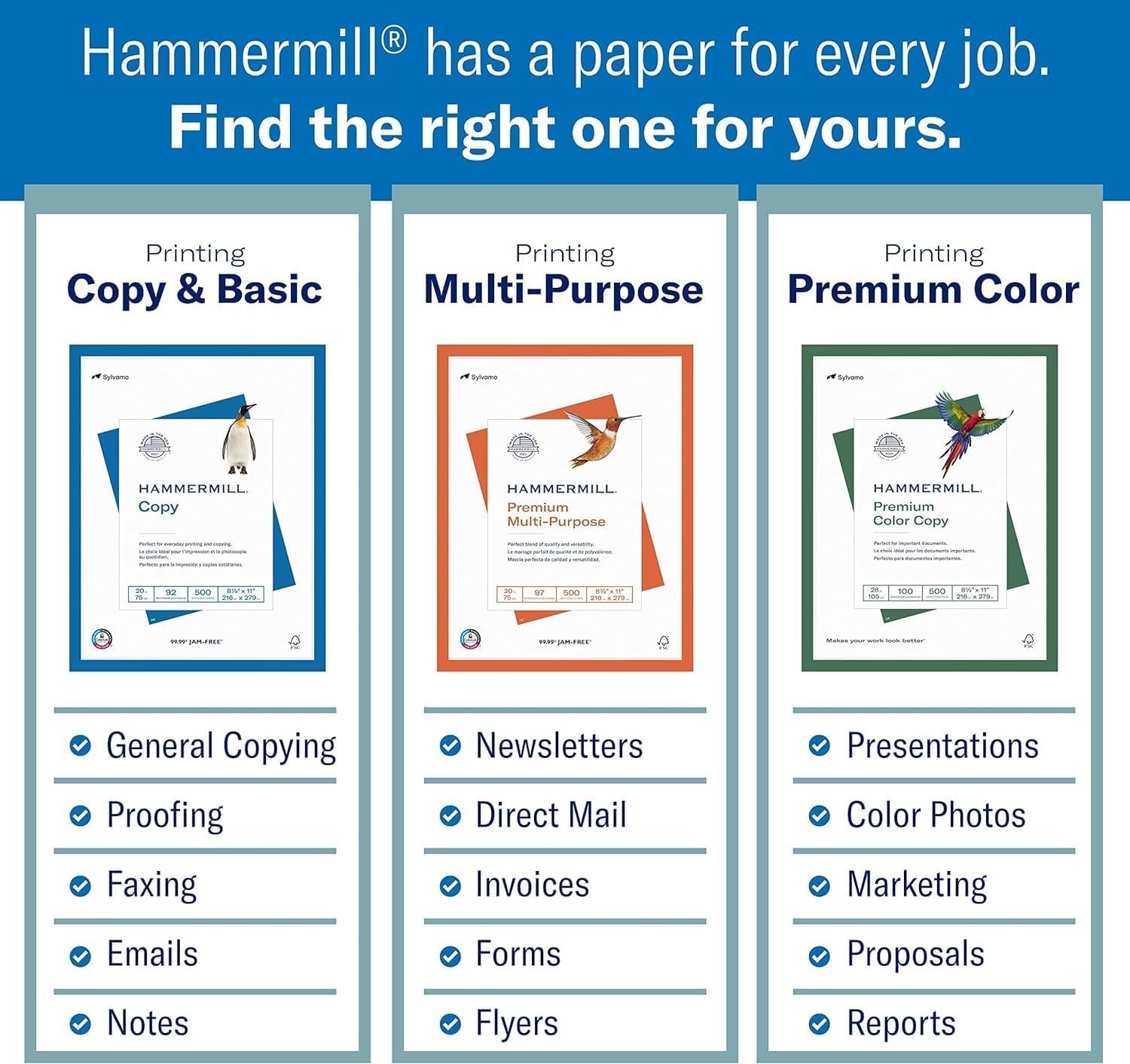 JAM-FREE 20 lb Canary Yellow Colored Paper – 500 Sheets, Sustainable & Bright