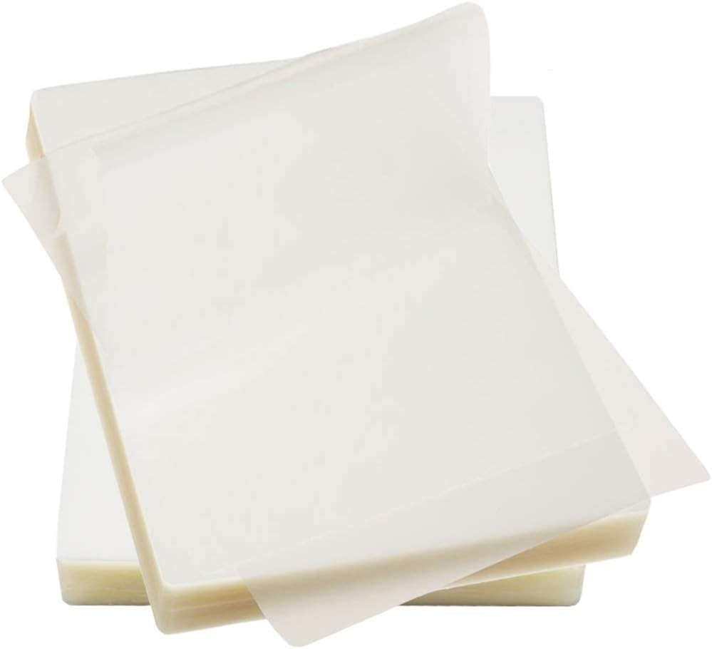 Thermal Laminating Pouches 8.9 x 11.4, 3Mil Thickness, Crystal Clear Finish, 200