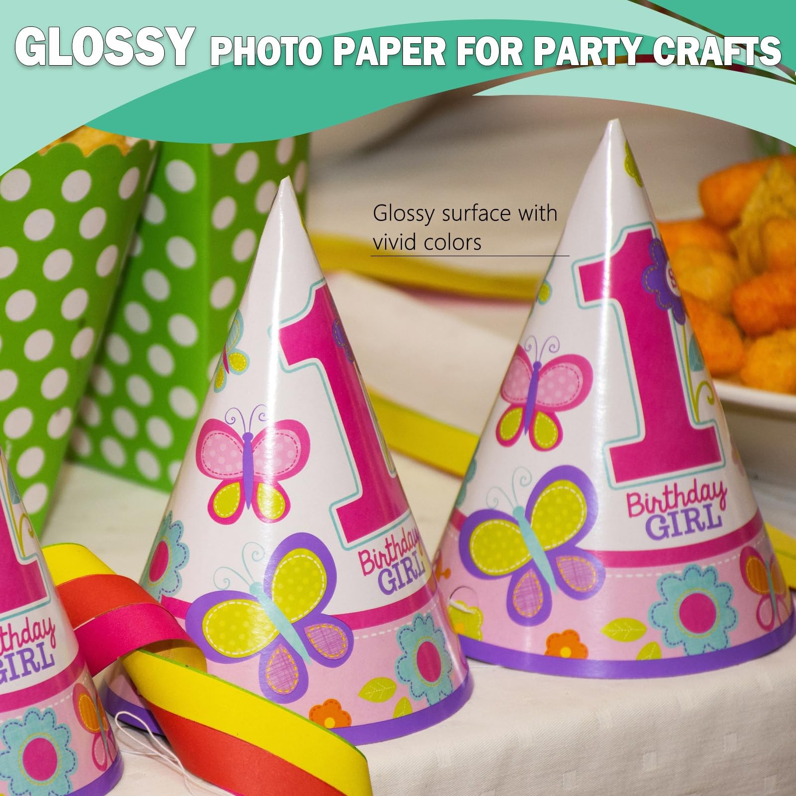 Glossy Photo Paper 5×7 for Inkjet Printers, 36lb Thin Printable Glossy Paper,…