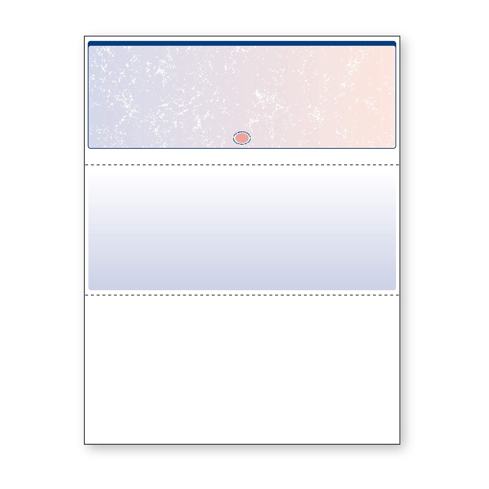 High Security Prismatic Check Paper – Laser/IJK Compatible – 500 Checks