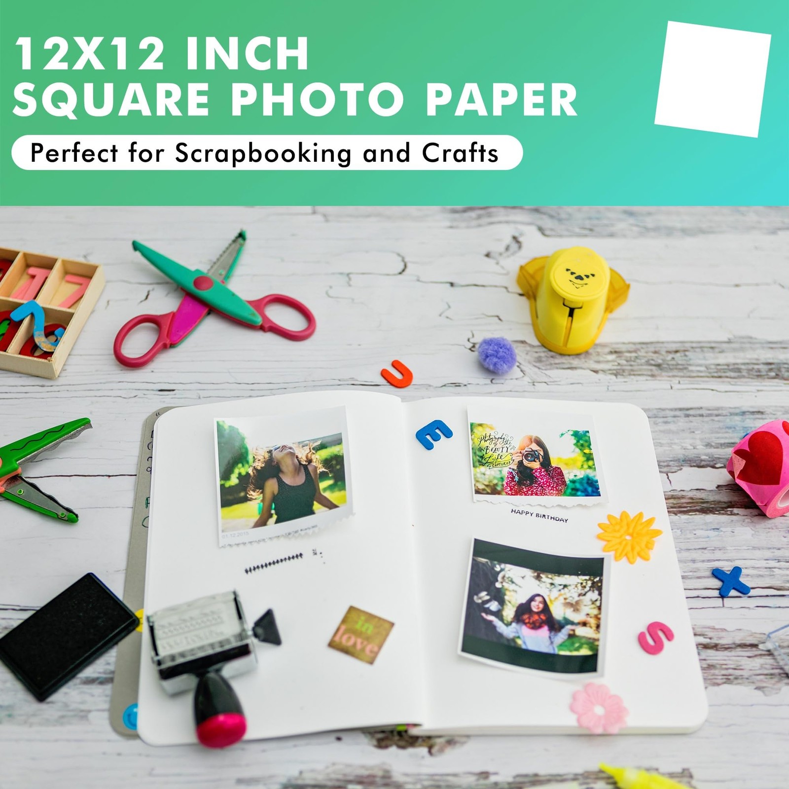 Koala Thin Presentation Paper DoubleSided Matte 32LB 12×12 Inch 110 Sheets