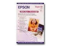 Epson Matte Paper – Heavy Weight A 3+, 50 Sheets, 167g S C13S041264
