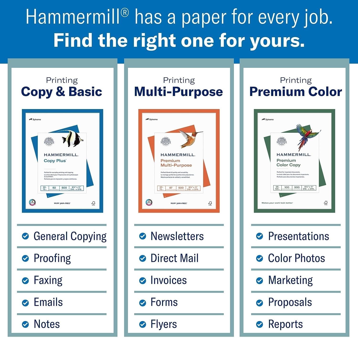 Color Copy Paper 32 lb, 8.5×11 – 500 Sheets, Glossy Finish, 100 Bright