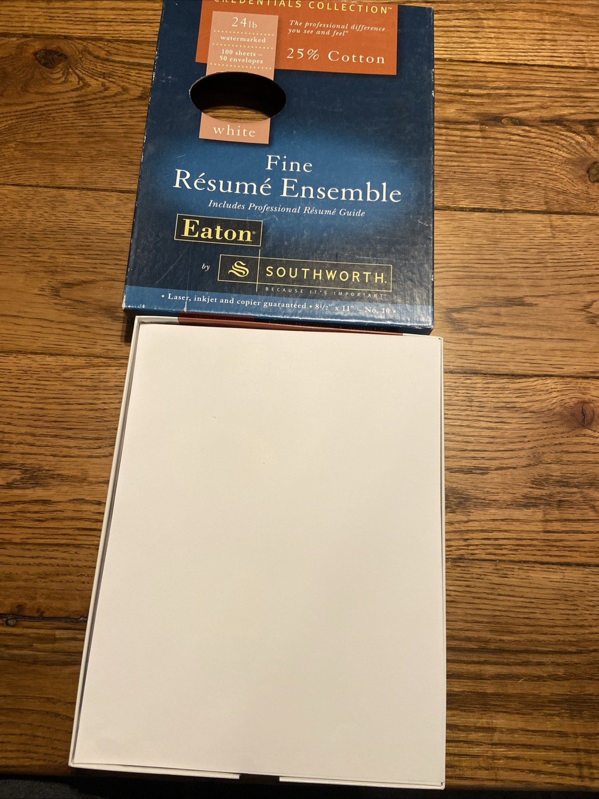 Southworth Find Résumé Ensemble Credentials Collection ￼ Paper &envelop25%Cotton