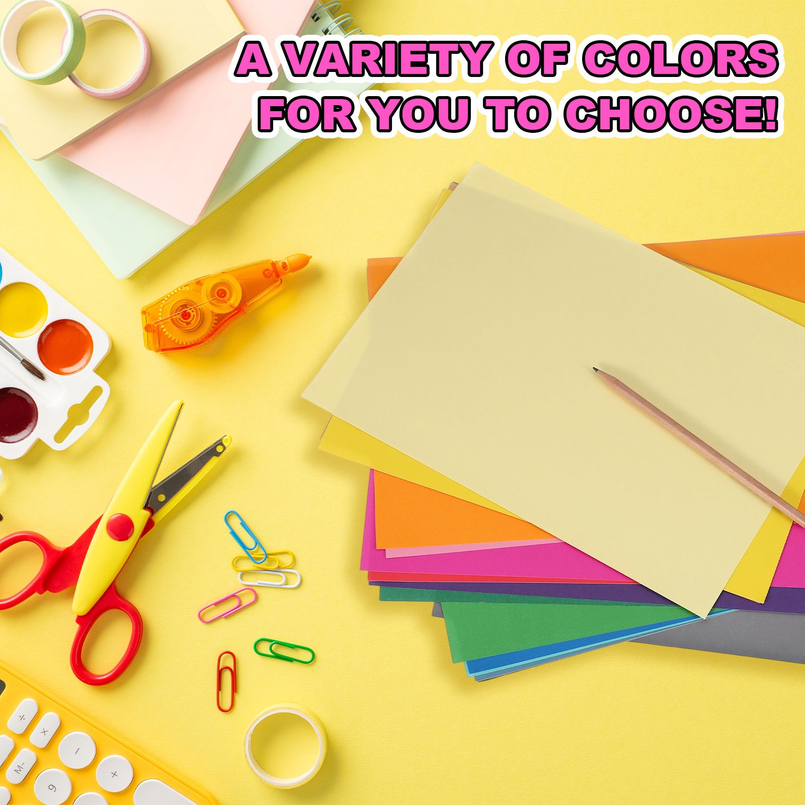 40Pcs Full Sheet Label Sticker Paper, A4 Shipping Labels, Red
