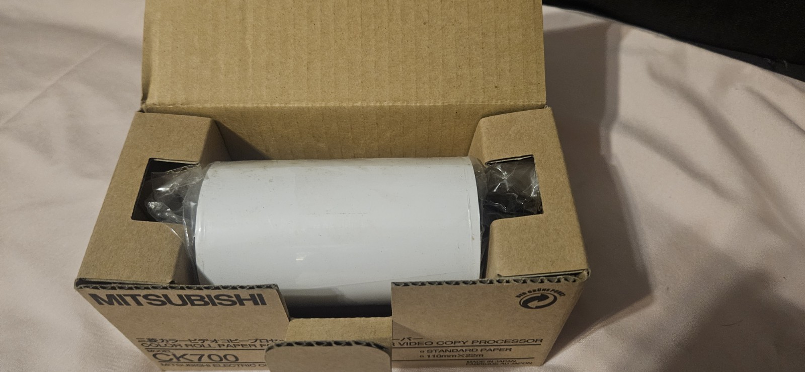 New Mitsubishi CK700 Papier 405583 Color Video Copy paper 110mm×22m