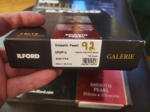 ILFORD GALERIE Prestige Smooth Pearl 8.5 x 11 Inkjet Photo Paper 100 SHEETS+extr
