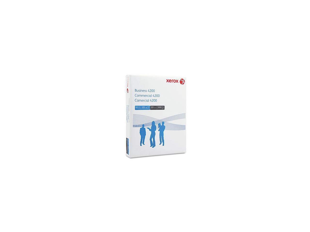 XEROX Business 4200 Copy Paper, 92 Brightness, 20lb, 8-1/2 x 11, White, 5000 Sht