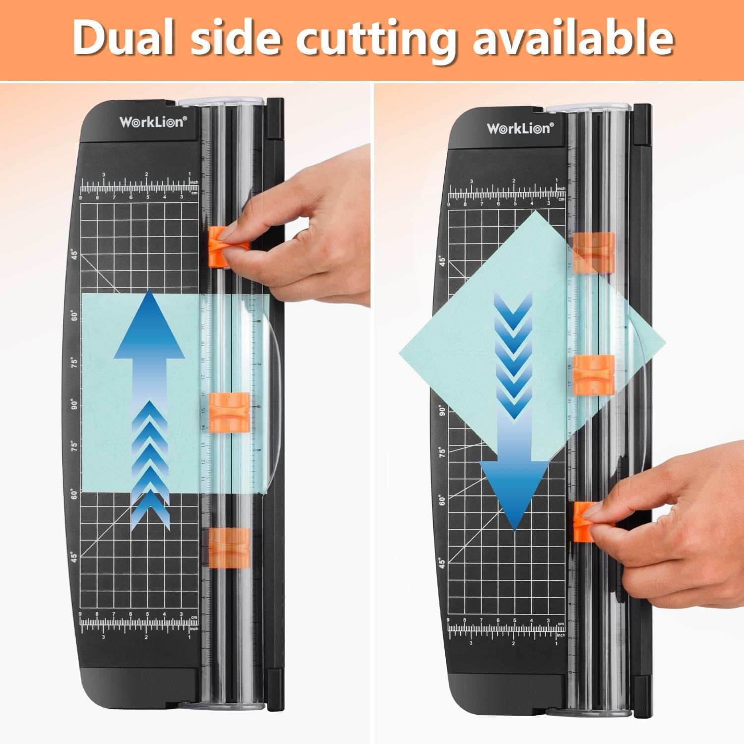 Small Paper Trimmer, Portable Paper Cutter for Label, Origami, Card, Photo,