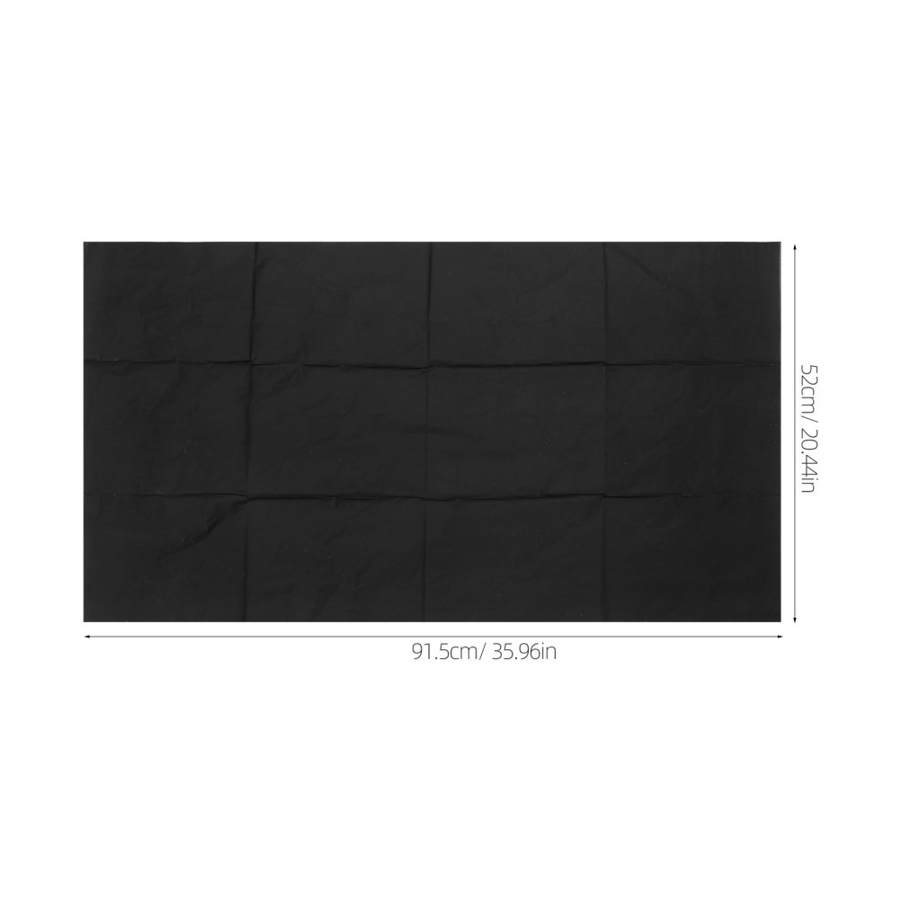 2 Pcs Black Carbon Paper Papers for Tracing Calligraphy Transfer