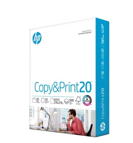 hp printer paper copy 20 8.5×11 500