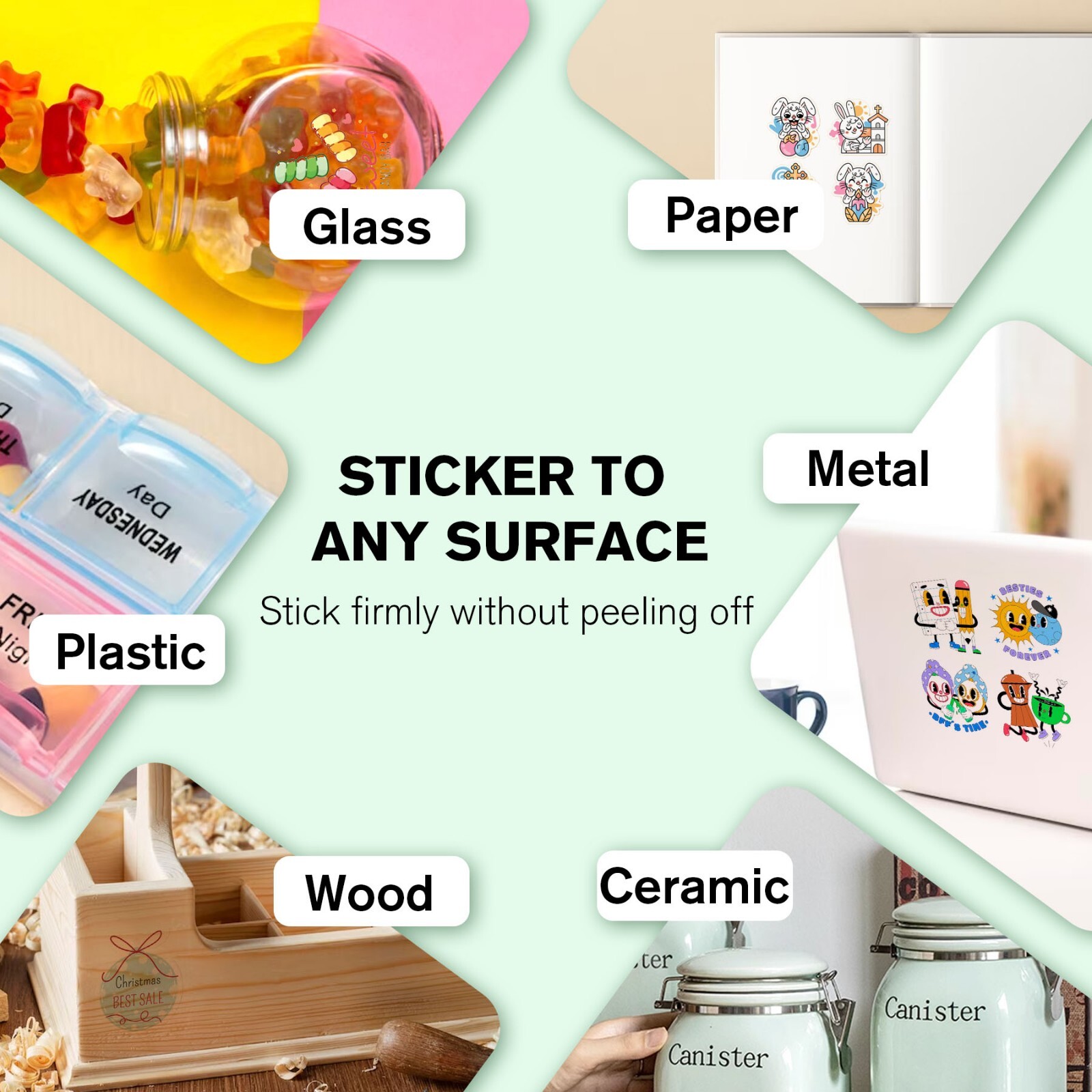 KIT Koala 100% Clear Sticker Paper for Inkjet + Self-Adhesive Laminating Sheets