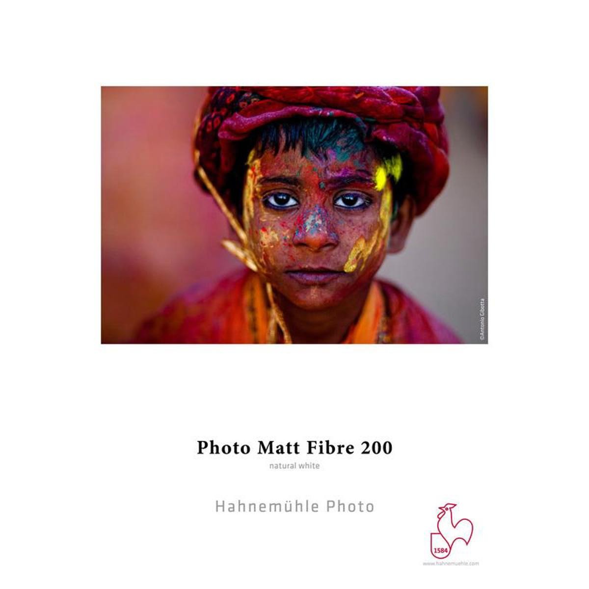 Hahnemuhle Matt Fibre 200 InkJet Photo Paper, 8.5×11″, 25 Sheets