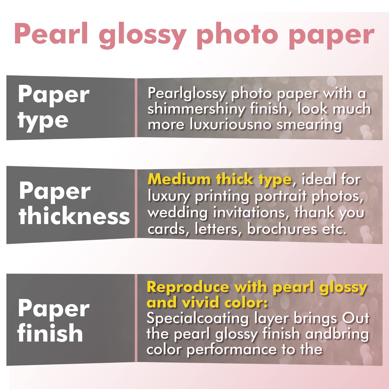 Koala Pearl Glossy Photo Paper 8.5X11 Inches 48LB 30 Sheets Shiny for Inkjet …