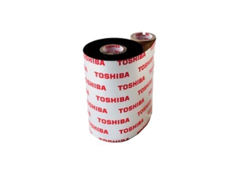 Toshiba Ribbon Wax P Wax/Resin Ribbon 112mm x 600m Black BX760112AG2