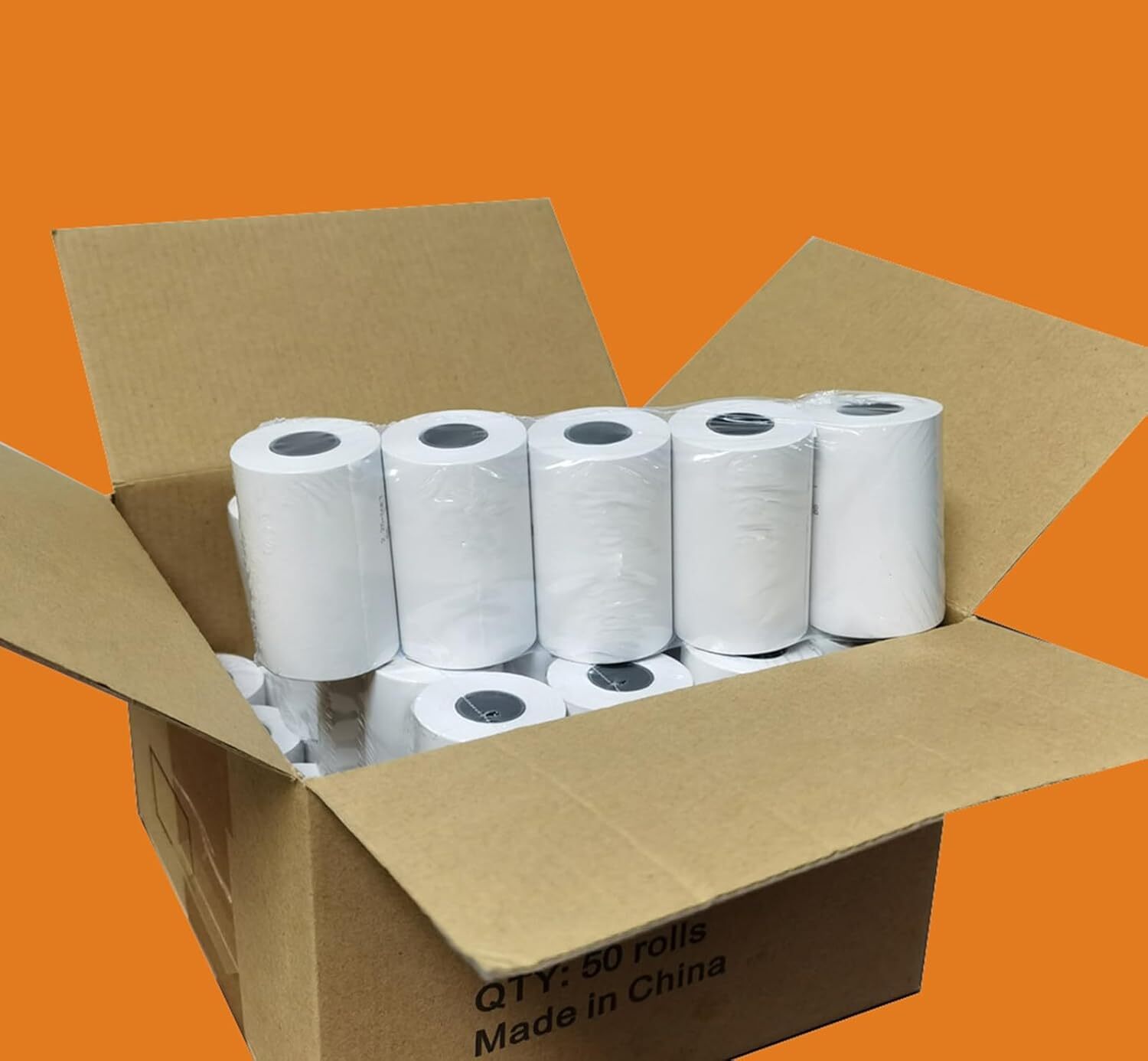 (100 Rolls) 2 1/4 x 50 Thermal Paper Receipt Rolls Premium 2 1/4″ x 50′