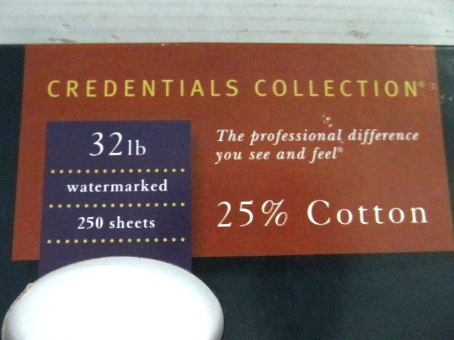 Southworth 32lb Linen Paper Watermarked 220 Sheets, 25% Cotton White 8.5″x11″