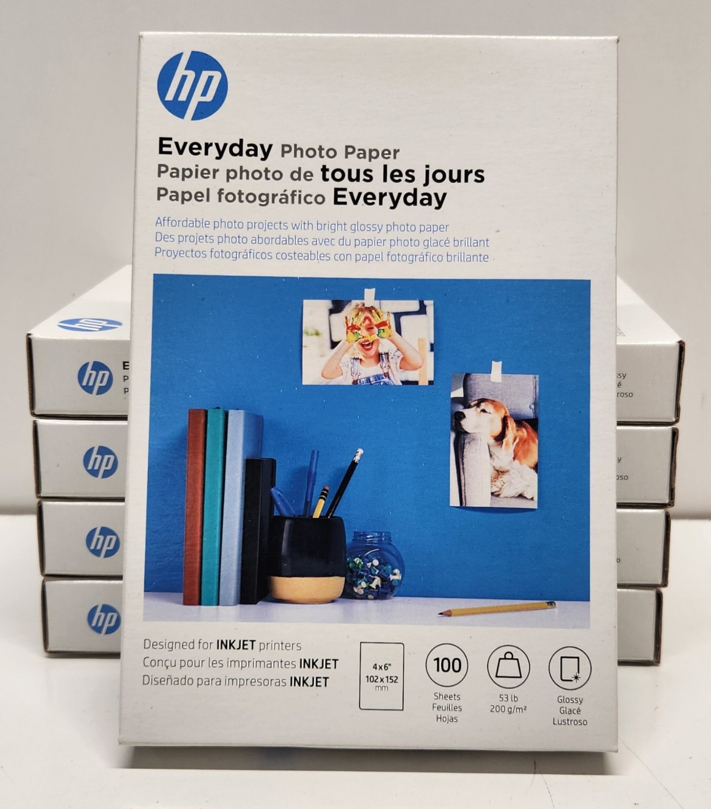 HP Everyday Photo Paper CR759A Inkjet Glossy 4×6″