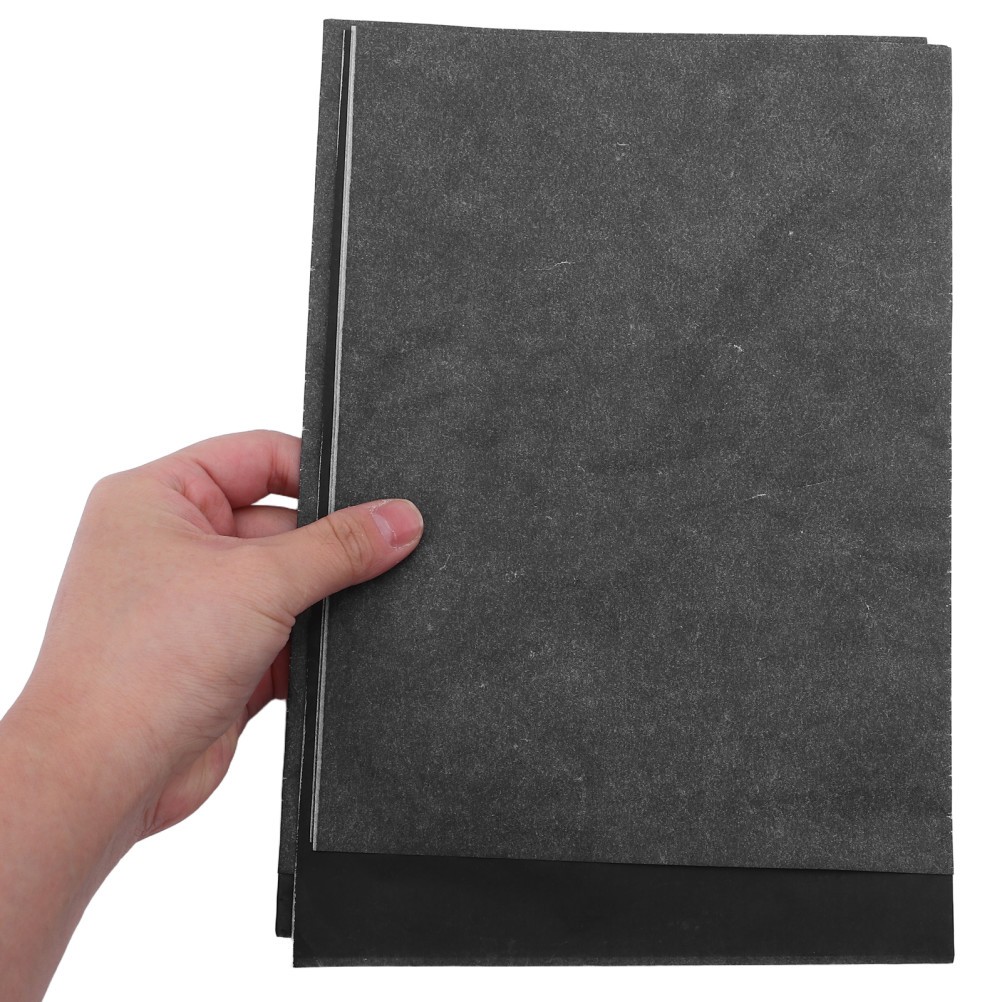2 Pcs Black Carbon Paper Papers for Tracing Calligraphy Transfer