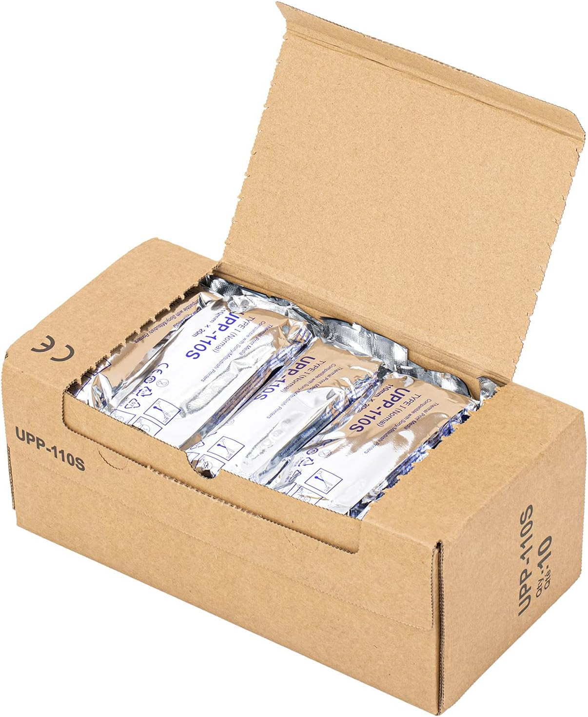 Compatible Ultrasound Paper UPP-110S 10 Rolls,Ultrasound Thermal Print Upp 110 F