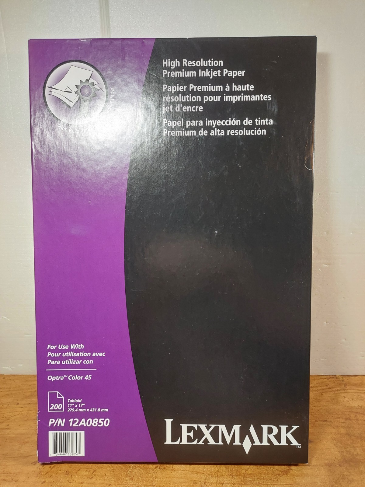 Lexmark High Resolution Premium Inkjet Paper 200+ – Ledger/Tabloid – 11″ X 17″