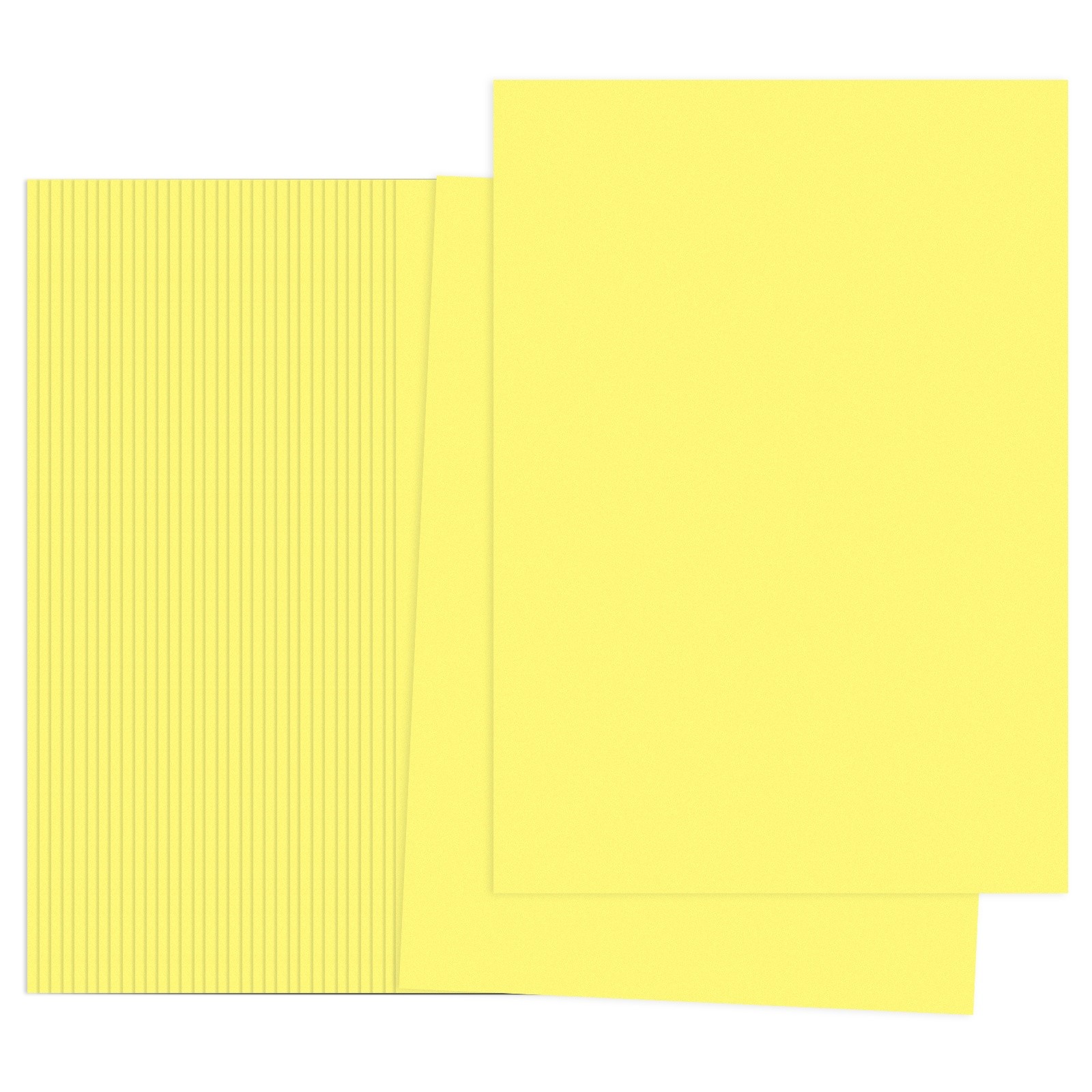 Bright Yellow Photocopy Paper, 100 Sheets 11.7×8.3″ A4 70gsm