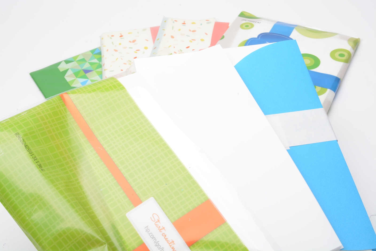Bundle of Hewlett Packard HP Inkjet Photo Paper, 5×7 + Envelopes, NEW