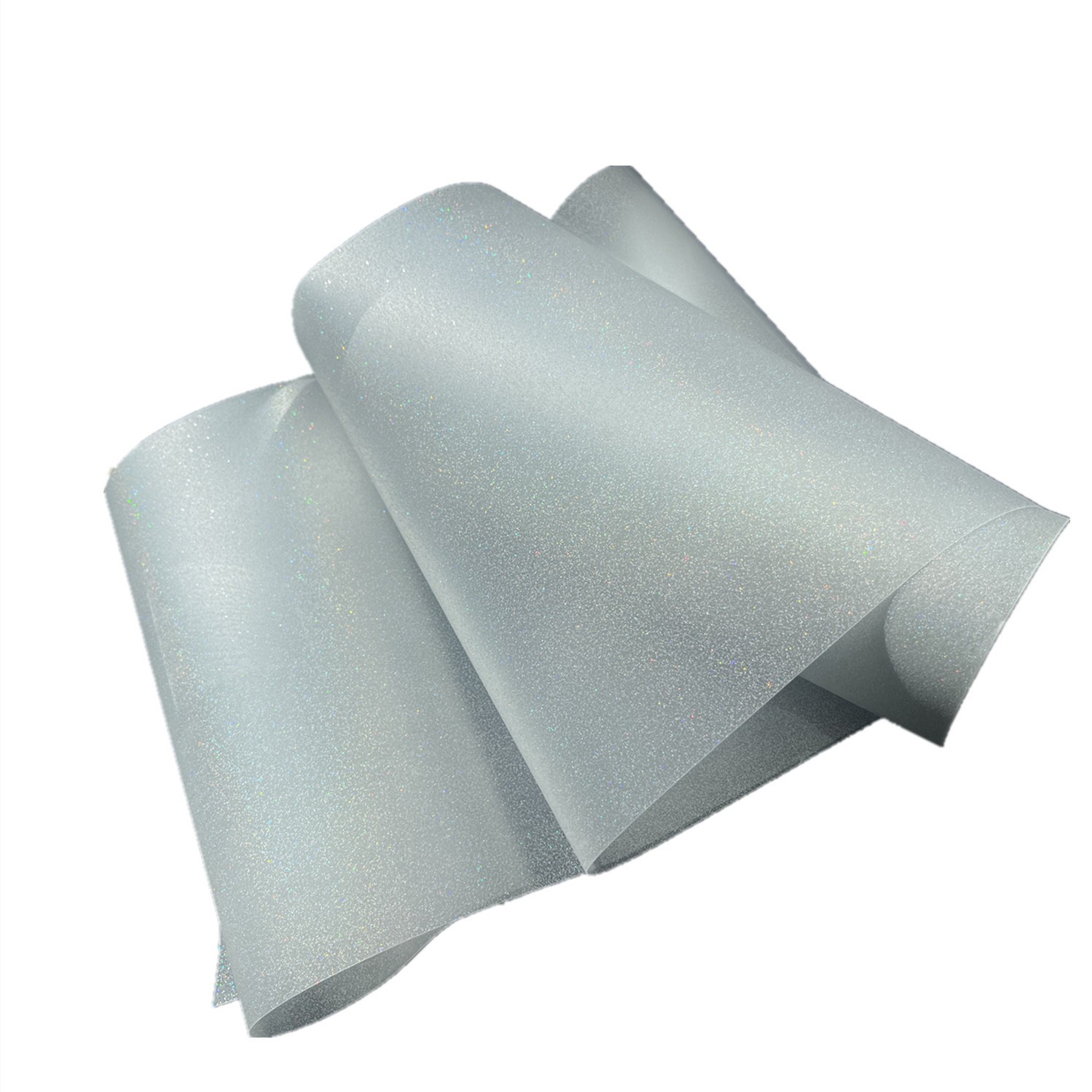 US Stock QOMOLANGMA 11.8in x 32.8ft/30cm x 10m DTF Glitter+ Film Roll,Cold Peel