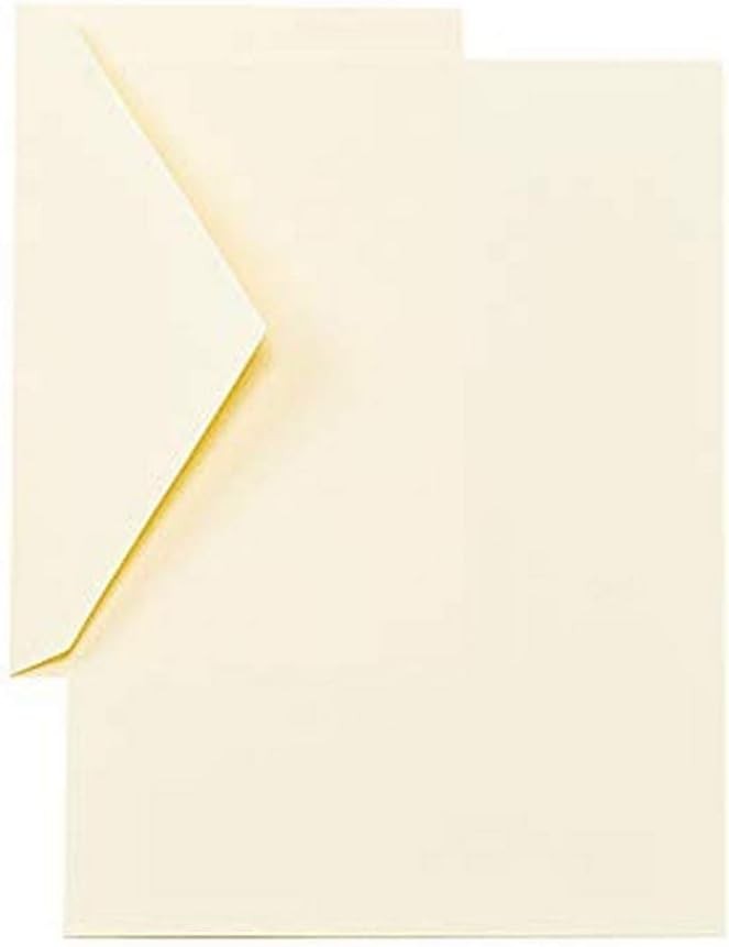 Crane & Co. CH3116 Ecruwhite Half Sheets