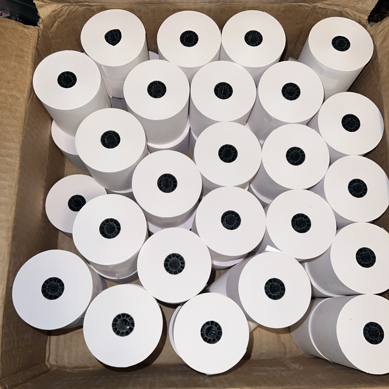 Case of 50 THERMAMARK,CONSUMABLES, BOND ROLL RECEIPT PAPER, 3″X165′ BPA Free