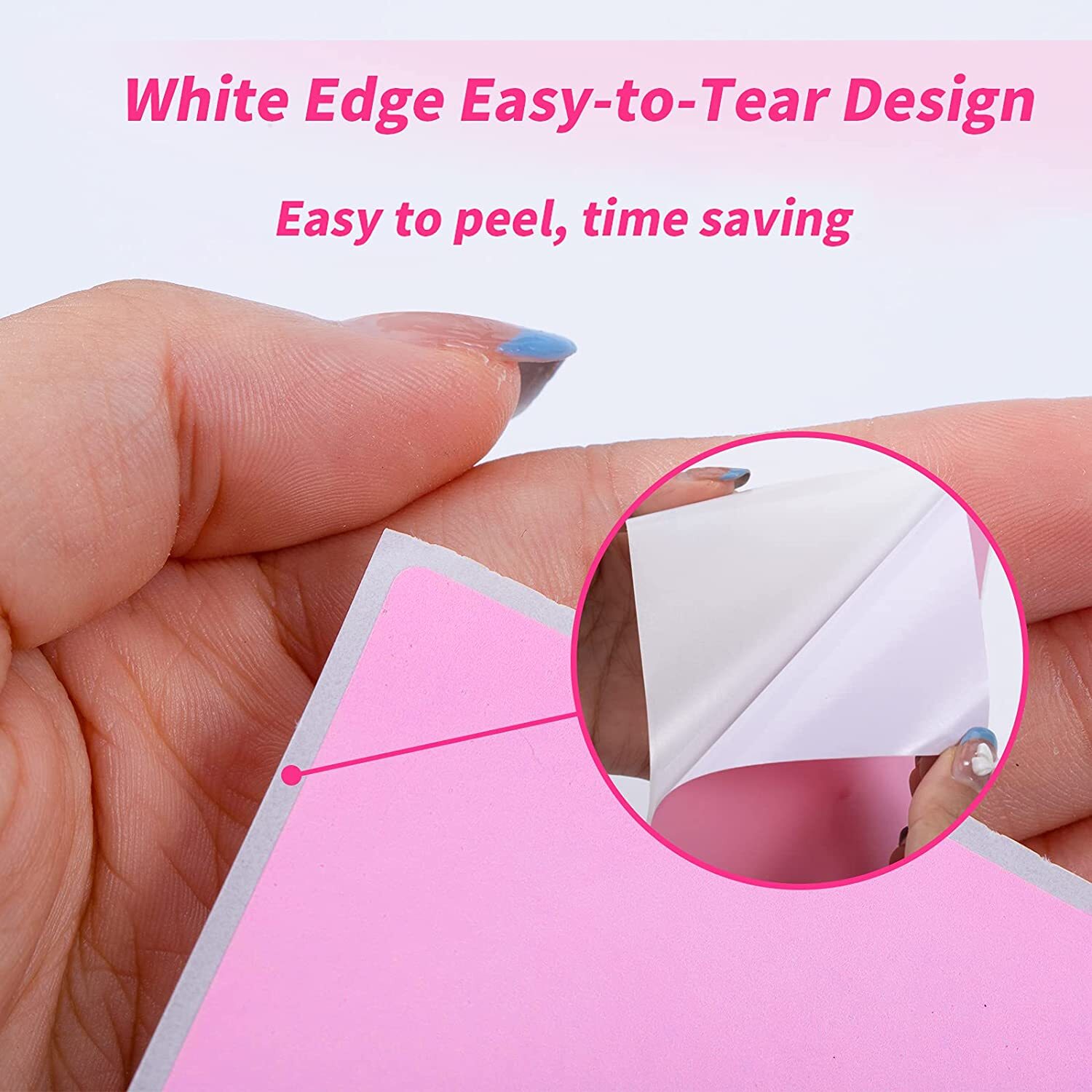 500/1000PCS 4″ x 6″ Fanfold Thermal Shipping Address Label Printer Paper Sticker