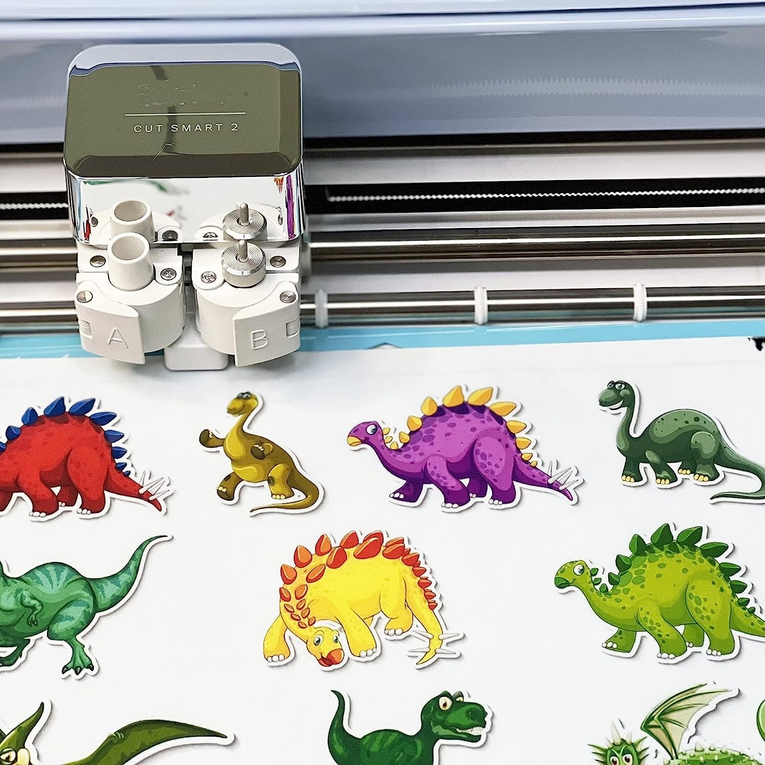Semi Clear Printable Vinyl Sticker Paper for Inkjet Printers Transparent…