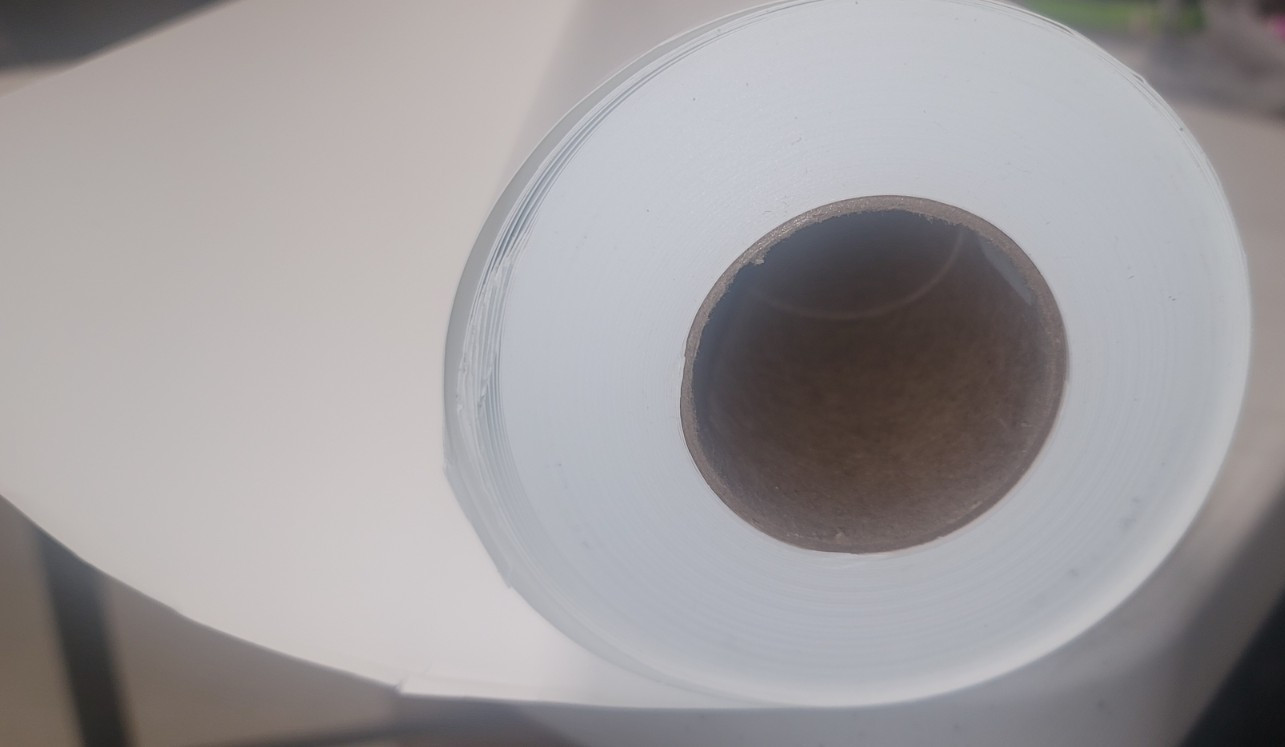 HP Everyday Pigment Ink Photo Paper Roll,9.1 mil,42″ x 100′, Satin White- Q8922A