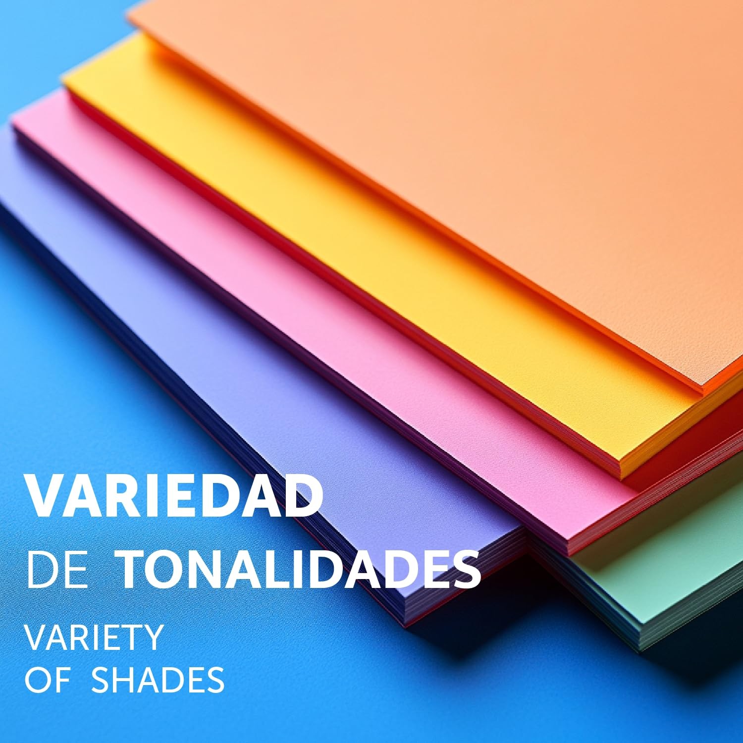 Colourful Paper A4 80g for Printers & Crafts, Coloured Sheets for Kids, Creat…