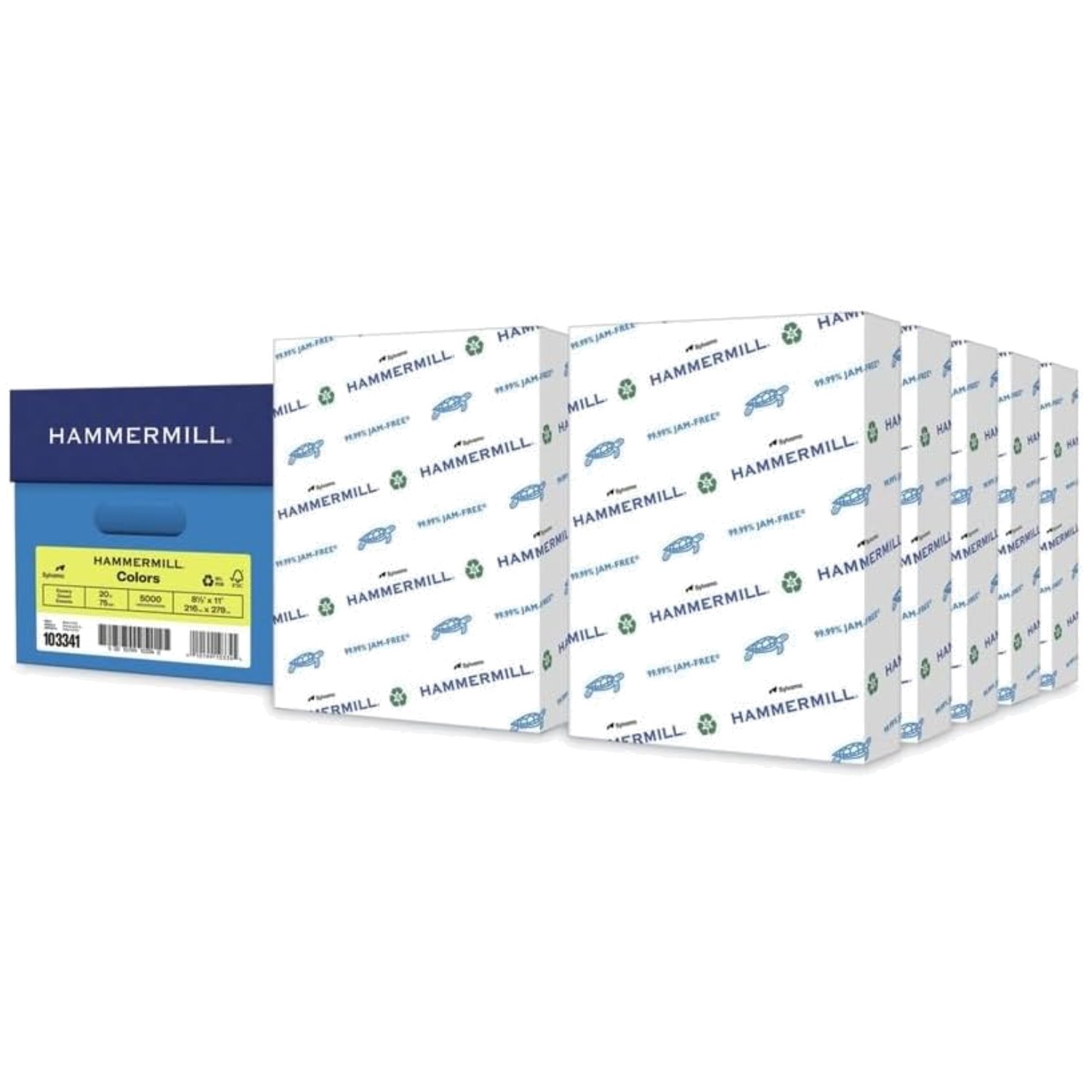 Canary Yellow Printer Paper – 10 Ream | 5000 Sheets