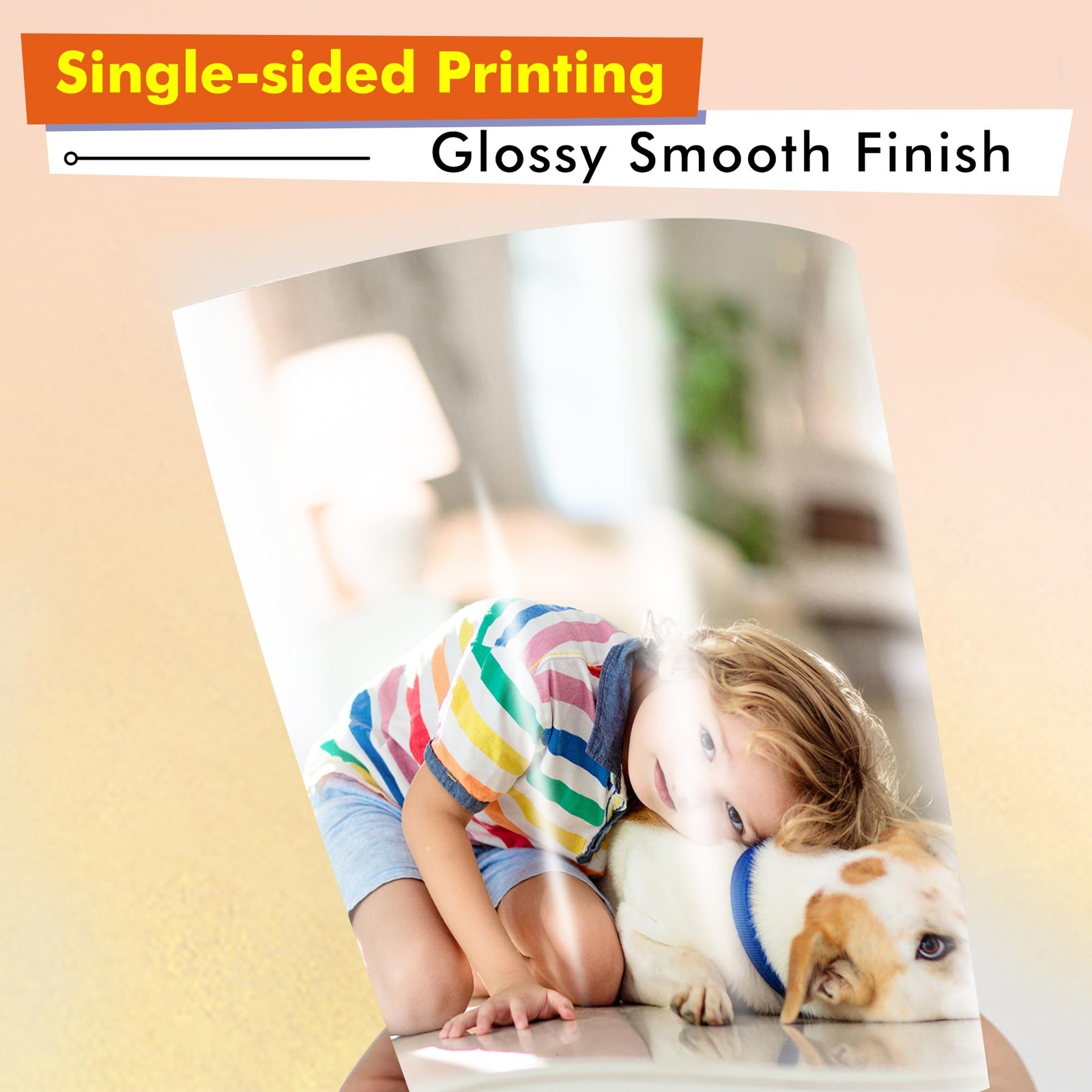 Koala Heavyweight Thick Glossy Photo Paper Single Sided 8.5×11 Inches 69LB 26…